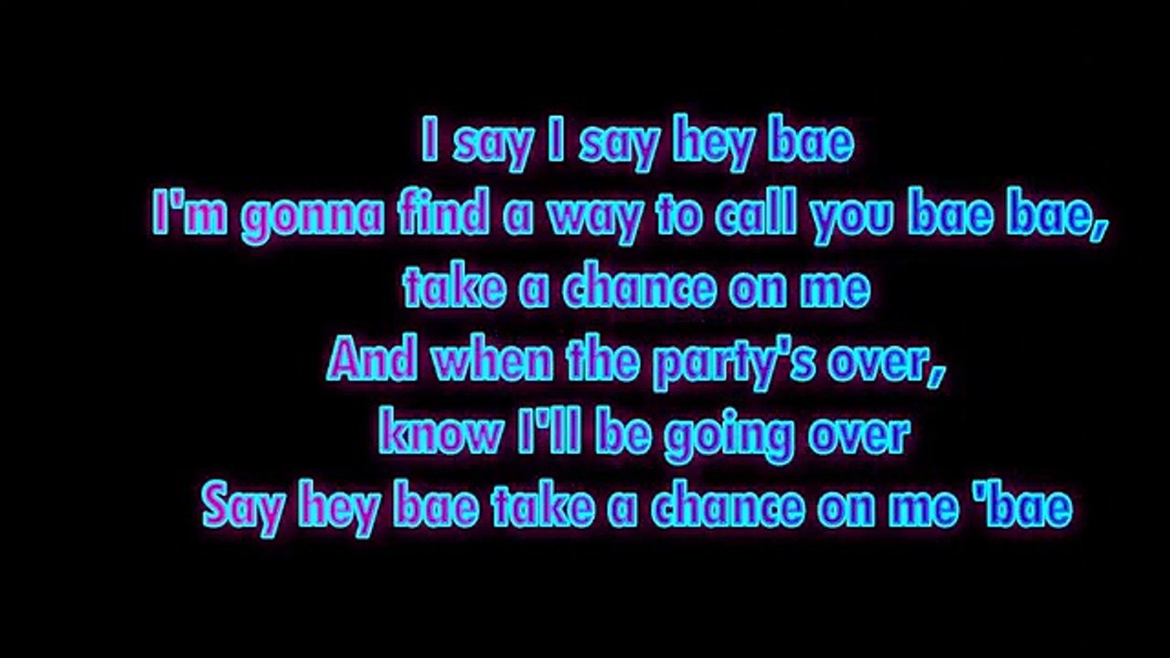 Marcus & Martinus - Bae Lyrics