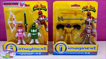 Imaginext Power Rangers - Green Ranger Lord Zedd Goldar Pink Rangr- SETC