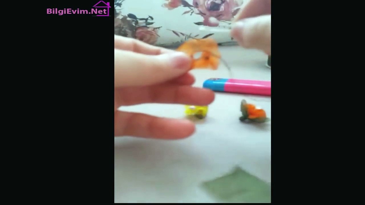 Kurdeleden Karanfil Çiçeği Yapma www.bilgievim.net