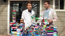 Lego Plane Crash in Slow Motion - The Slow Mo Guys