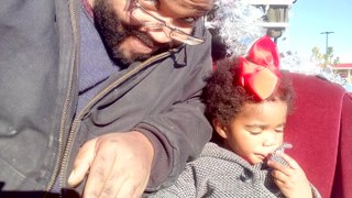 2 Year Old Baby & Dad Riding A On Horse Carriage Ride | At YBS Store.
