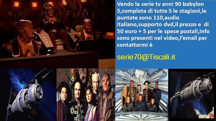 Babylon 5 tutta la Fantascientifuca anni 90 in DVD - ITA