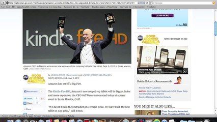 First Look  Kindle Fire HD