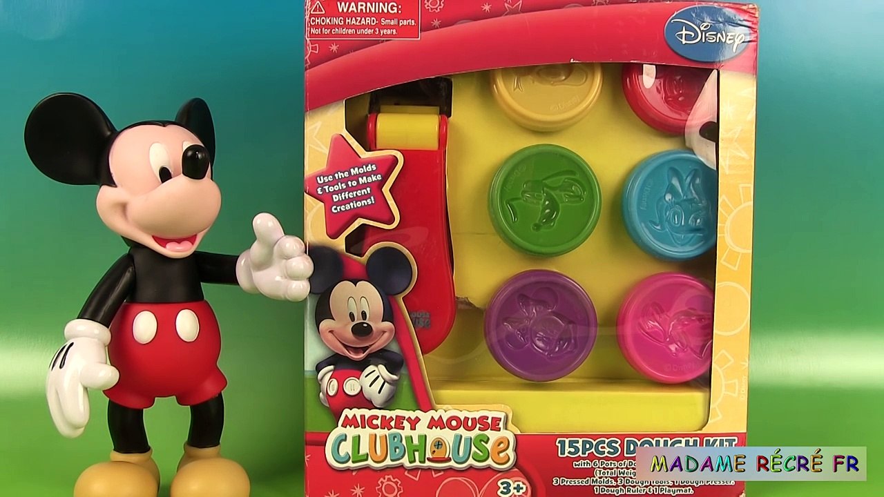 Mickey Mouse Clubhouse Dough Kit Pâte à modeler de Mickey et ses amis