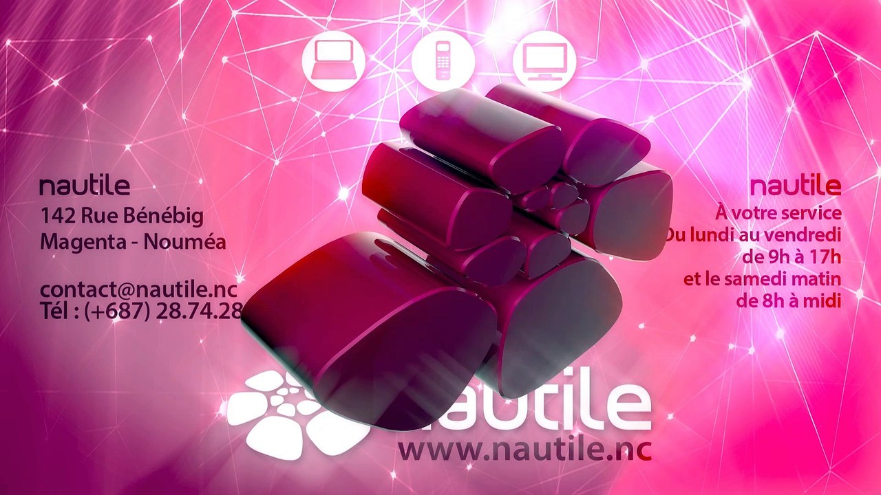 Quand les robots composent  (Nautile Internet - Distributeur Canal+ Nouvelle-Calédonie)