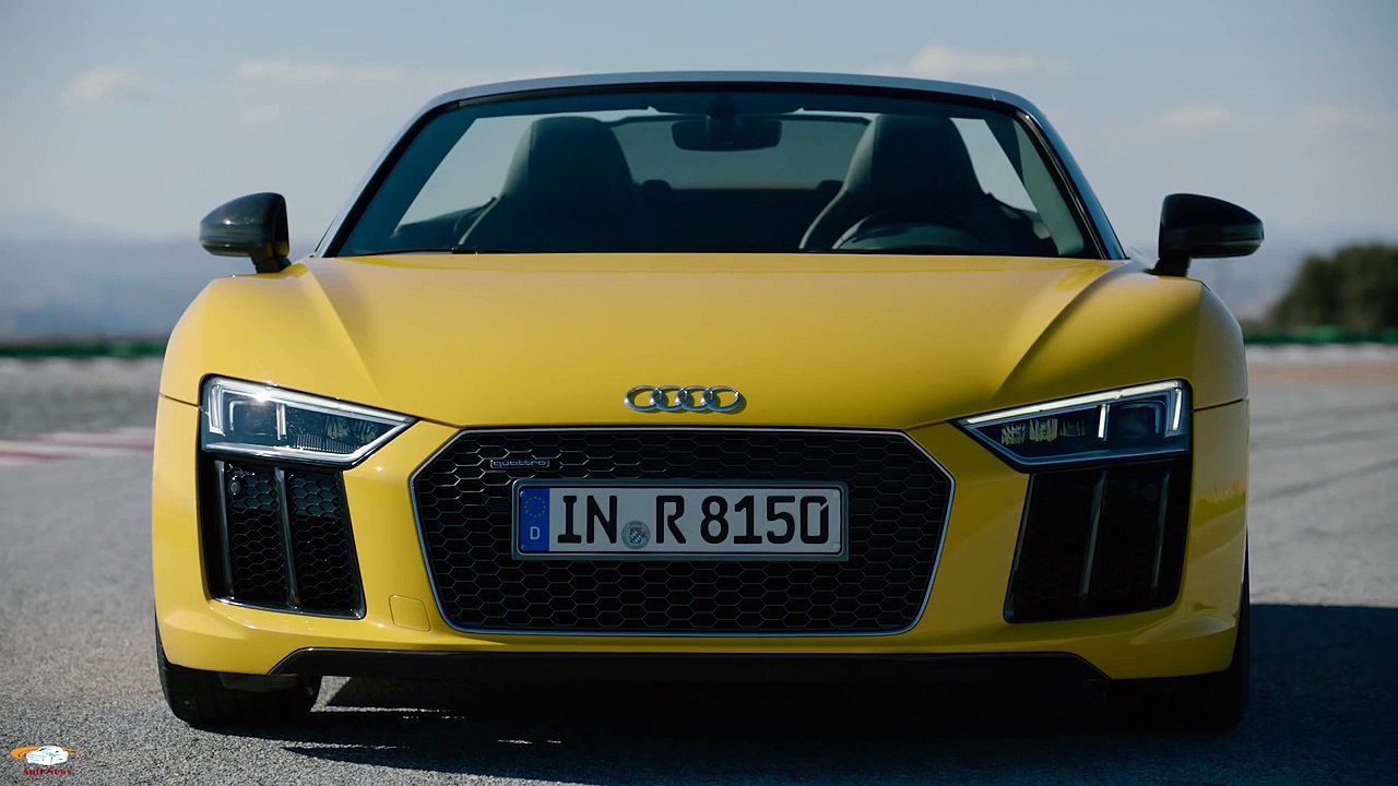 2017 Audi R8 Spyder V10 Exterior, Interior and Drive