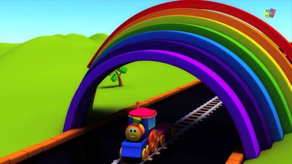 BOB EL TREN EN UN PASEO DE COLORES | Bob, The Train On A Color Ride