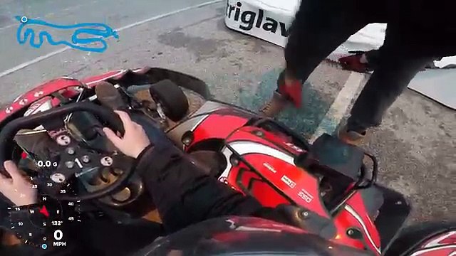 Hayatında İlk Kez Go-Kart'a Binen Acemi Şoför