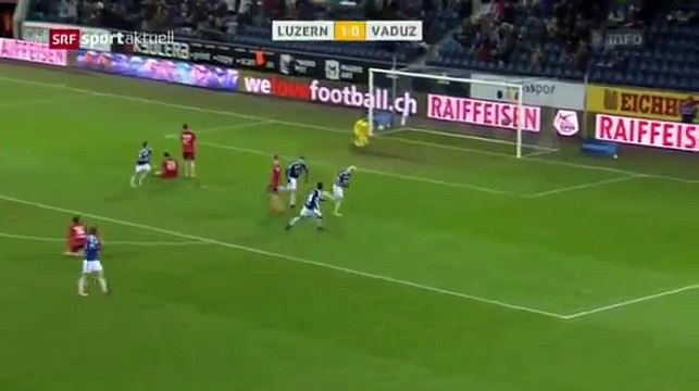 Luzern 1:0 FC Vaduz (Swiss Super League 17. Runde 2016/2017 3.December 2016)