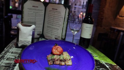 RECETA DE LOMOS DE BACALAO EN EL RESTAURANTE MONTERO POR CARLOS BARCO