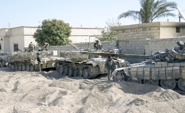 Сирия: САА ведет боевые действия в Алеппо 4 декабря 2016/ Syrian Arab Army (SAA) troops re-took new districts of eastern