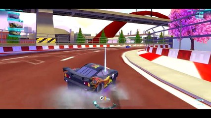 DISNEY CARS 2 : CRAZY Mcqueen race with Black McQueen Colors (Awesome Gameplay from Cars 2 Game)