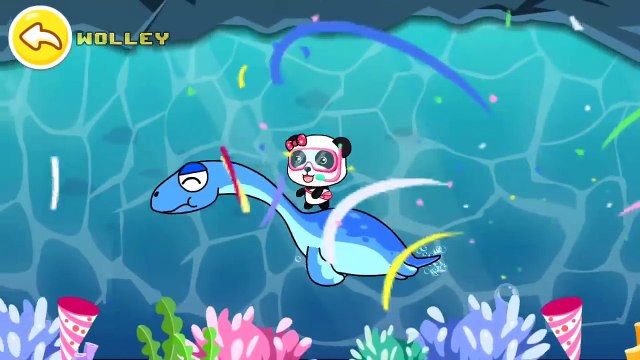 Baby Panda Dinosaur Planet - Kids Learn About Dinosaurs - Babybus Educational Videos Games for Kids