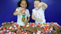 BASHING Giant Chocolate Kinder Surprise Egg 100 Kinder Eggs Angry Birds Monster High