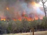 California Resident Captures Footage of Clover Fire in Happy Valley