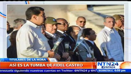 Así es la roca donde reposan las cenizas de Fidel Castro