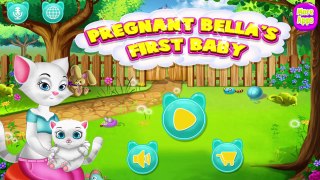 Primer Bebé De Bella Embarazada - Cute Cat Juegos De Cuidado Para Bebés - Vídeo Del Juego Para