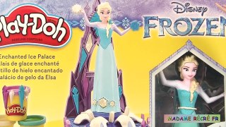 Play Doh Elsa la Reine des Neiges Palais de Glace Magique Pâte à modeler