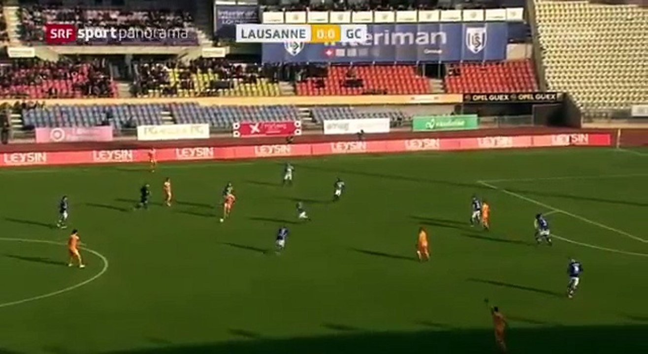 FC Lausanne 0:1 Grasshoppers  (Swiss Super League 17. Runde 2016/2017 3.December 2016)