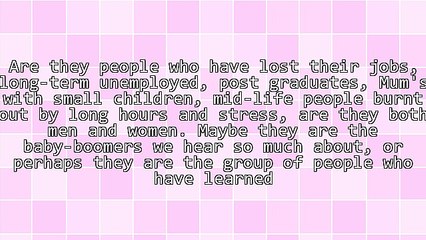 Who Are the People Who Want to Work at Home?