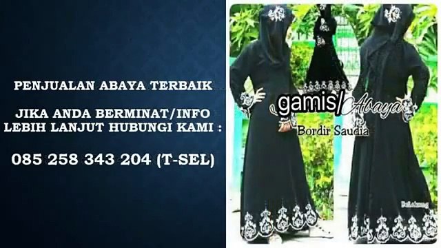 Gamis Abaya Arab - 0852 5834 3204 (TELKOMSEL)