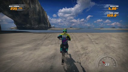 MX vs. ATV goon water wheelie