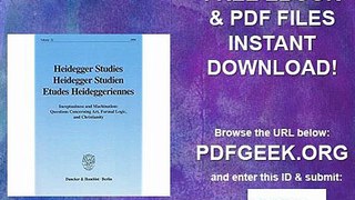 Heidegger Studies - Heidegger Studien - Etudes Heideggeriennes. Vol. 22 (2006). Inceptualness and Machination...