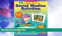 Best Price 25 Totally Terrific Social Studies Activities: Step-by-Step Directions for Motivating