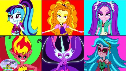 Descargar video: My Little Pony Color Swap Equestria Girls Dazzlings MLP Episode Surprise Egg and Toy Collector SETC