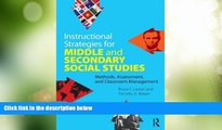 Price Instructional Strategies for Middle and Secondary Social Studies: Methods, Assessment, and
