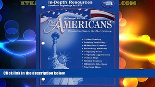 Price In-depth Resources, Unit 1 (The Americans Reconstruction to the 21st Century, Review)