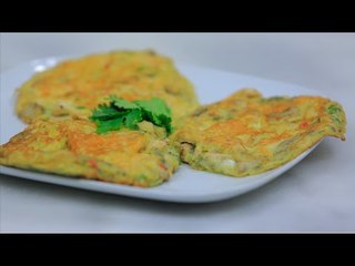 أومليت المشروم والدجاج | نجلاء الشرشابي