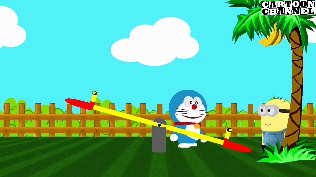 Doraemon,Shinchan,Minions and Banana Funny Cartoon ~ Minions Mini Movies HD
