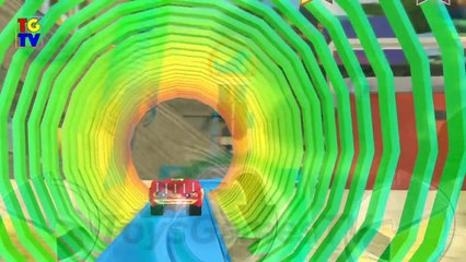 New Cars Dinoco Race Track Lightning McQueen | Cars Daredevil Garage