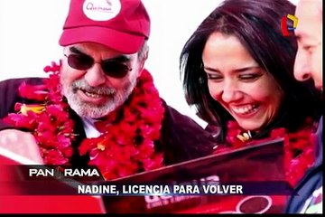 Nadine Heredia con licencia para volver