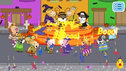 HALLOWEEN HIPPO PEPPA CARNAVAL PEPA SE DISFRAZA JUEGO GRATIS PARA NIÑOS / SORPRESAS SILVIA
