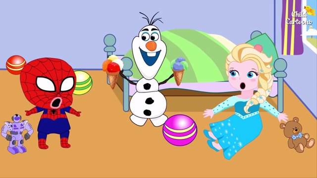 Frozen Elsa And Anna Birthday Party Paw Patrol Finger Family Song Nursery Rhymes