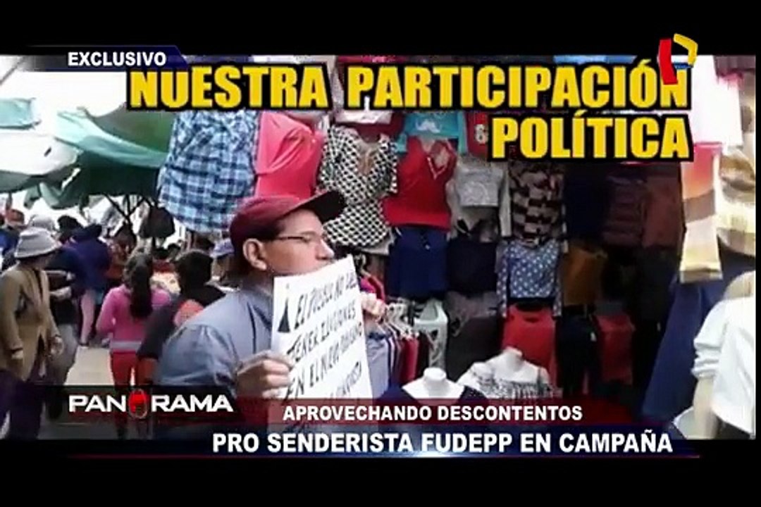 Fudepp, la nueva fachada del Movadef se suma a protestas para captar adeptos