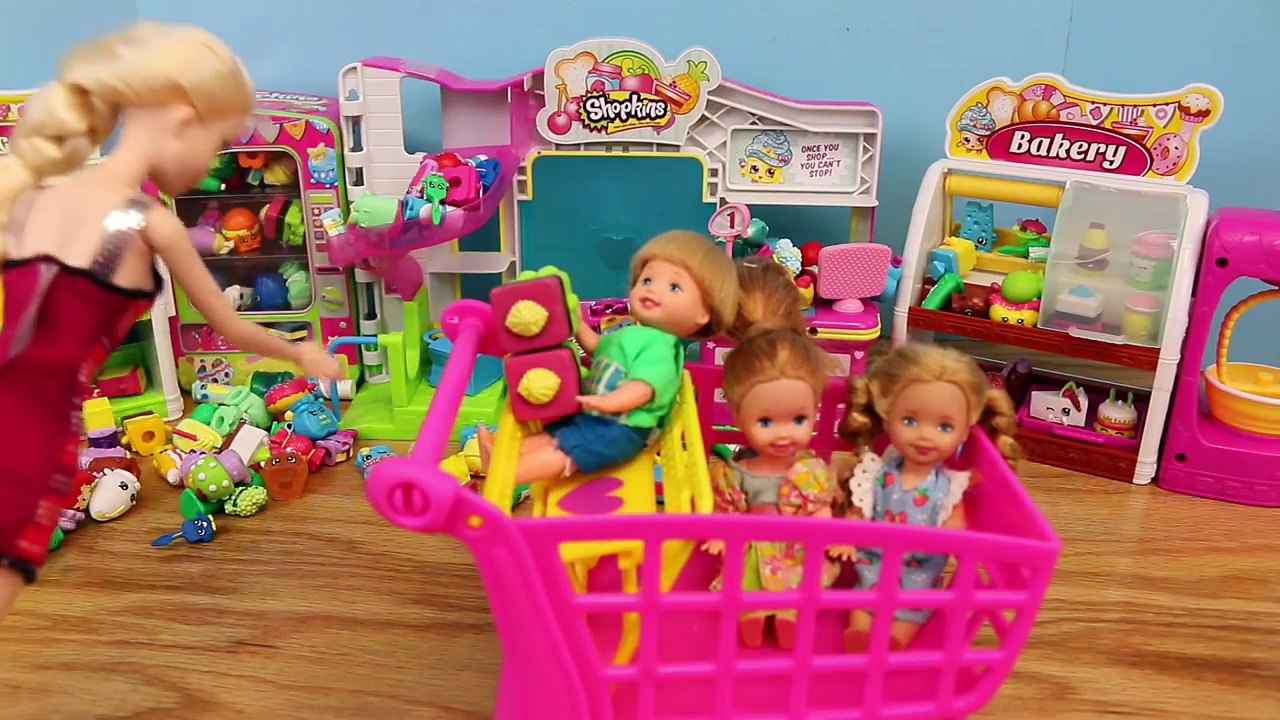 Frozen Elsa Shopkins Season 2 Disney Frozen Kids Alex Shopping for Surprise Shopkins Toys