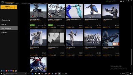 Unreal Engine 4 Tutorials - Import Character and Animation Packs