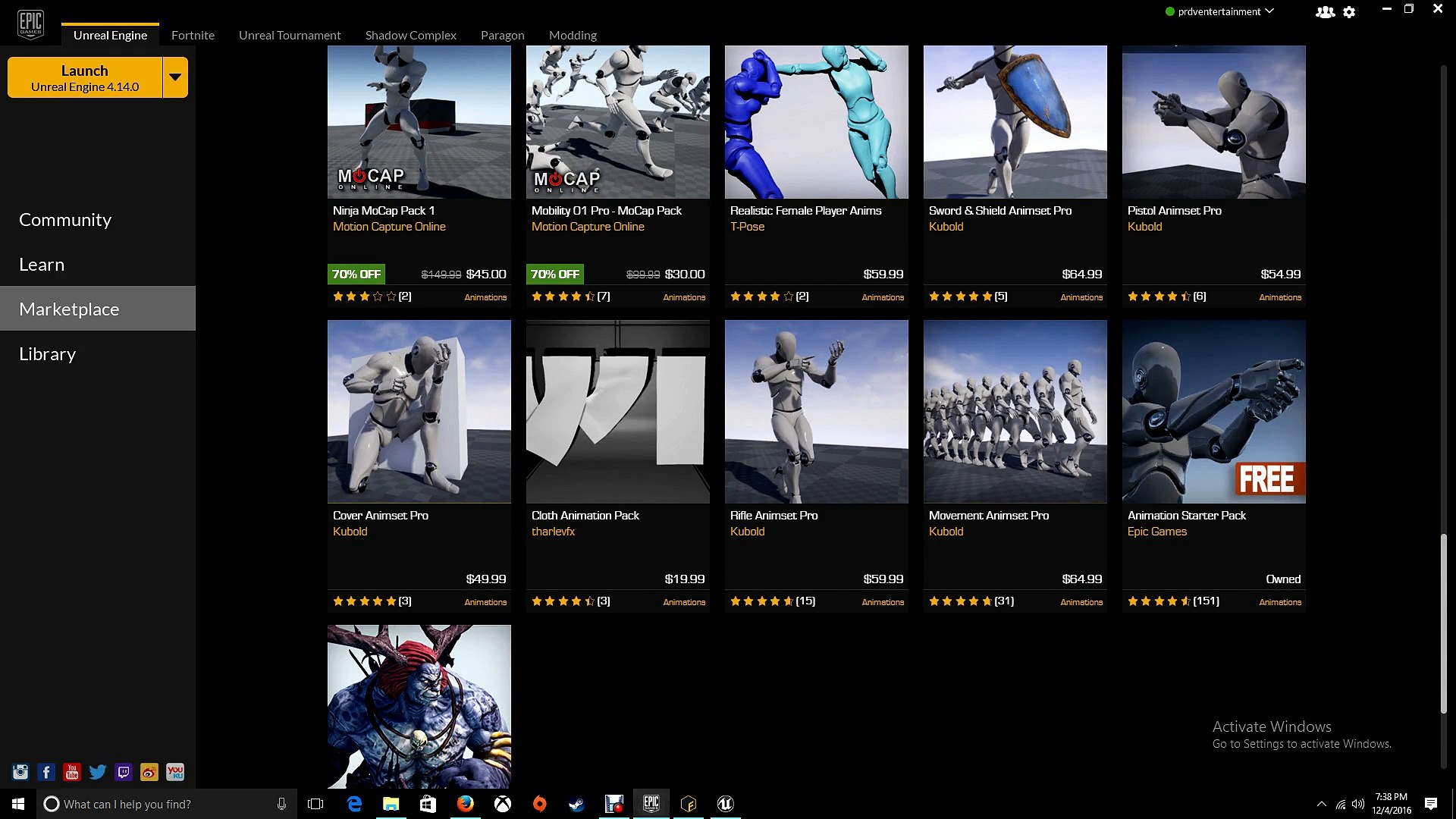 ⁣Unreal Engine 4 Tutorials - Import Character and Animation Packs