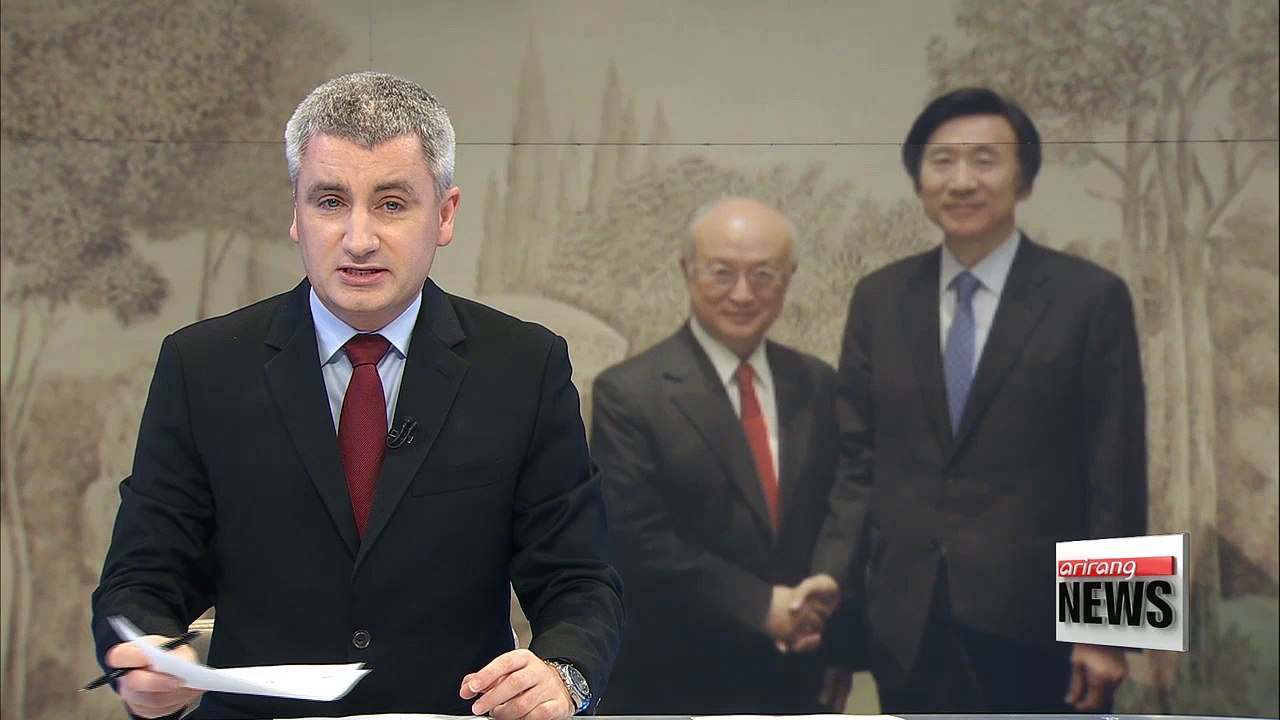 S. Korea's foreign minister and IAEA chief discuss N. Korea nuclear issue