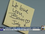 Neighbors rally to support vandalized Middle Eastern bakery in Phoenix