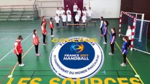 Concours Flashmob UNSS Mondial Handball 2017 - AS du collège les Sources Le Mans