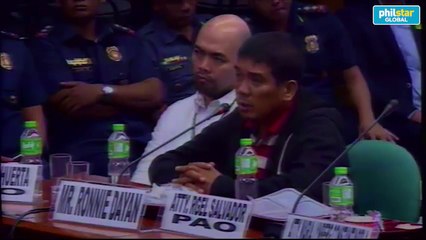Dayan denies getting drug money from bilibid