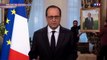 Déménagement de François Hollande pendant son discours d'adieu - parodie hilarante