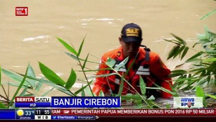 Remaja Terseret Banjir di Cirebon Belum Ditemukan