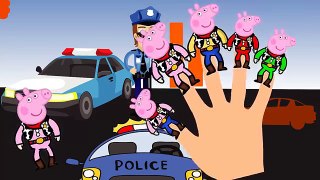 #Peppa Pig #Police #Finger Family #Nursery Rhymes and more Lyrics Five Finger TV