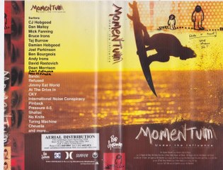 JOSUE ESPINOZA JOEL PARRISON   MOMENTUM  3 2001  SURF MOVIE-