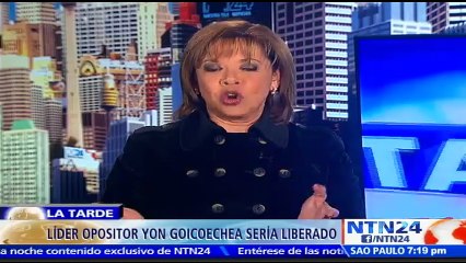 "Estamos esperando que la libertad se materialice y que Yon Goicoechea pueda salir": Abogado Nizar El Fakih a NTN24